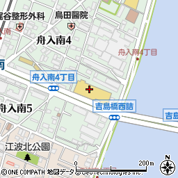 ミスターカラオケ舟入店周辺の地図