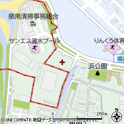 大阪府泉南市男里周辺の地図