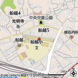 広島市立船越小学校周辺の地図