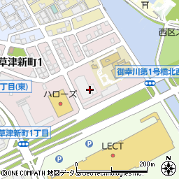 広島市役所　広島市産業振興センター（公益財団法人）中小企業支援センター周辺の地図