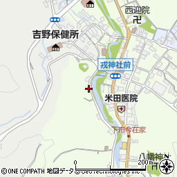 奈良県吉野郡下市町下市2787周辺の地図