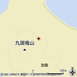 加島周辺の地図