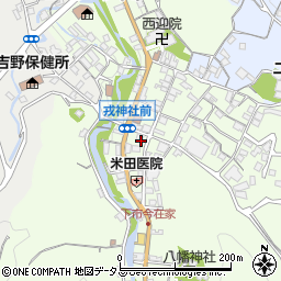 奈良県吉野郡下市町下市55周辺の地図
