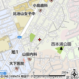普明会教団　広島支所周辺の地図