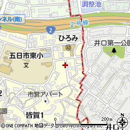 昭和台第二公園周辺の地図