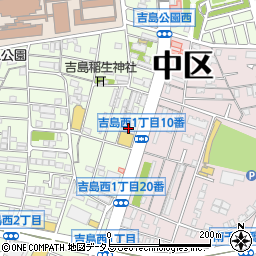 もみじ銀行吉島倉庫周辺の地図