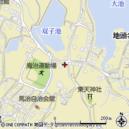香川県高松市庵治町馬治周辺の地図
