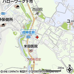 奈良県吉野郡下市町下市538周辺の地図