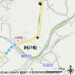 平垣内組阿戸営業所周辺の地図
