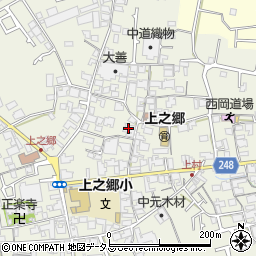 中元　織布工場周辺の地図