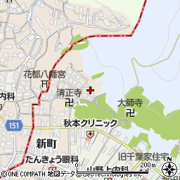 広島県安芸郡海田町新町周辺の地図