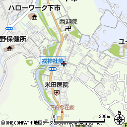 奈良県吉野郡下市町下市52周辺の地図