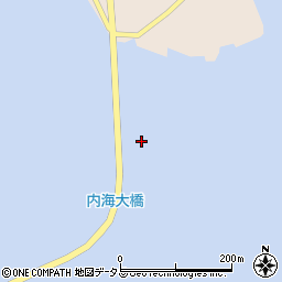 内海大橋 福山市 橋 トンネル の住所 地図 マピオン電話帳