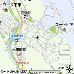 奈良県吉野郡下市町下市805周辺の地図