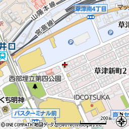 つけ麺本舗 辛部 井口店周辺の地図