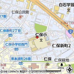 広島市立仁保小学校周辺の地図