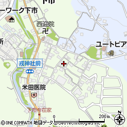 奈良県吉野郡下市町下市806周辺の地図
