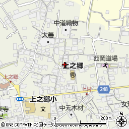 上村公民館周辺の地図