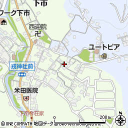奈良県吉野郡下市町下市813周辺の地図