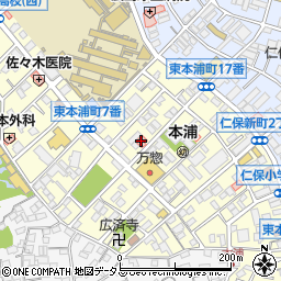 藤林歯科医院周辺の地図