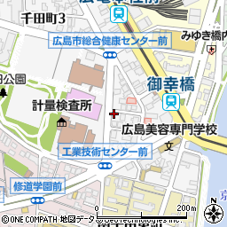 中国電気管理技術者協会（一般社団法人）　広島東西支部周辺の地図