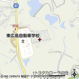 広島県東広島市西条町郷曽363周辺の地図