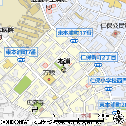 広済寺周辺の地図