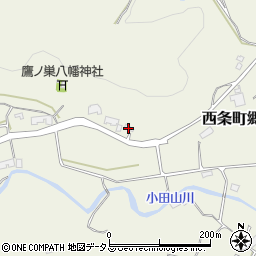 広島県東広島市西条町郷曽633周辺の地図