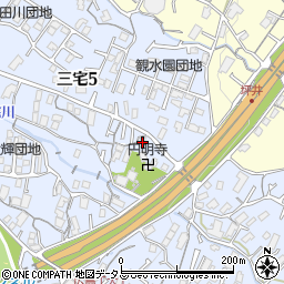 レユスィール三宅Ｂ周辺の地図