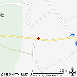 山口県長門市油谷久富稲石2232周辺の地図