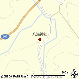 八満神社周辺の地図