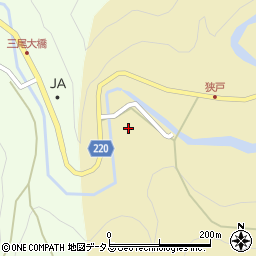 奈良県吉野郡東吉野村狹戸309周辺の地図