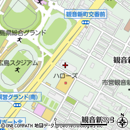 ＭＨＩ保険サービス株式会社　広島支店周辺の地図