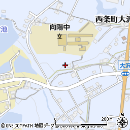 広島県東広島市西条町大沢658周辺の地図