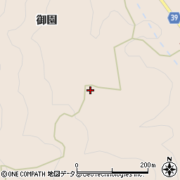 奈良県吉野郡吉野町御園300周辺の地図