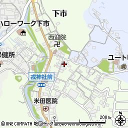 奈良県吉野郡下市町下市550周辺の地図