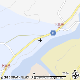 三重県多気郡大台町上真手471-2周辺の地図