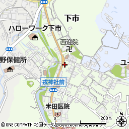 奈良県吉野郡下市町下市37周辺の地図