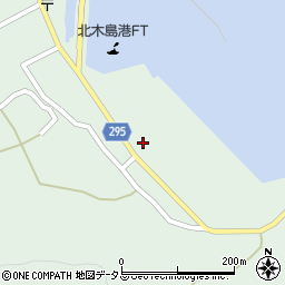笠岡警察署北木島駐在所周辺の地図