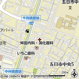 株式会社富士薬品　広島西営業所周辺の地図