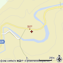 奈良県吉野郡東吉野村狹戸61周辺の地図