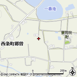 広島県東広島市西条町郷曽10195周辺の地図