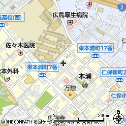 あい保育園仁保周辺の地図