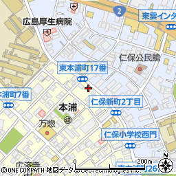 サンパック商会周辺の地図