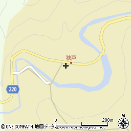 奈良県吉野郡東吉野村狹戸51周辺の地図