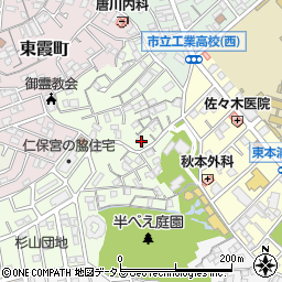 広島県広島市南区西本浦町3-33周辺の地図