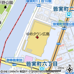 ダイソーゆめタウン広島店周辺の地図