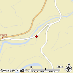 三重県多気郡大台町栗谷1062周辺の地図