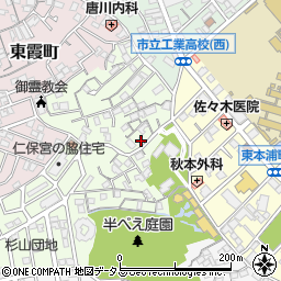 広島県広島市南区西本浦町3-31周辺の地図