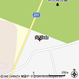 東京都新島村南檜山周辺の地図